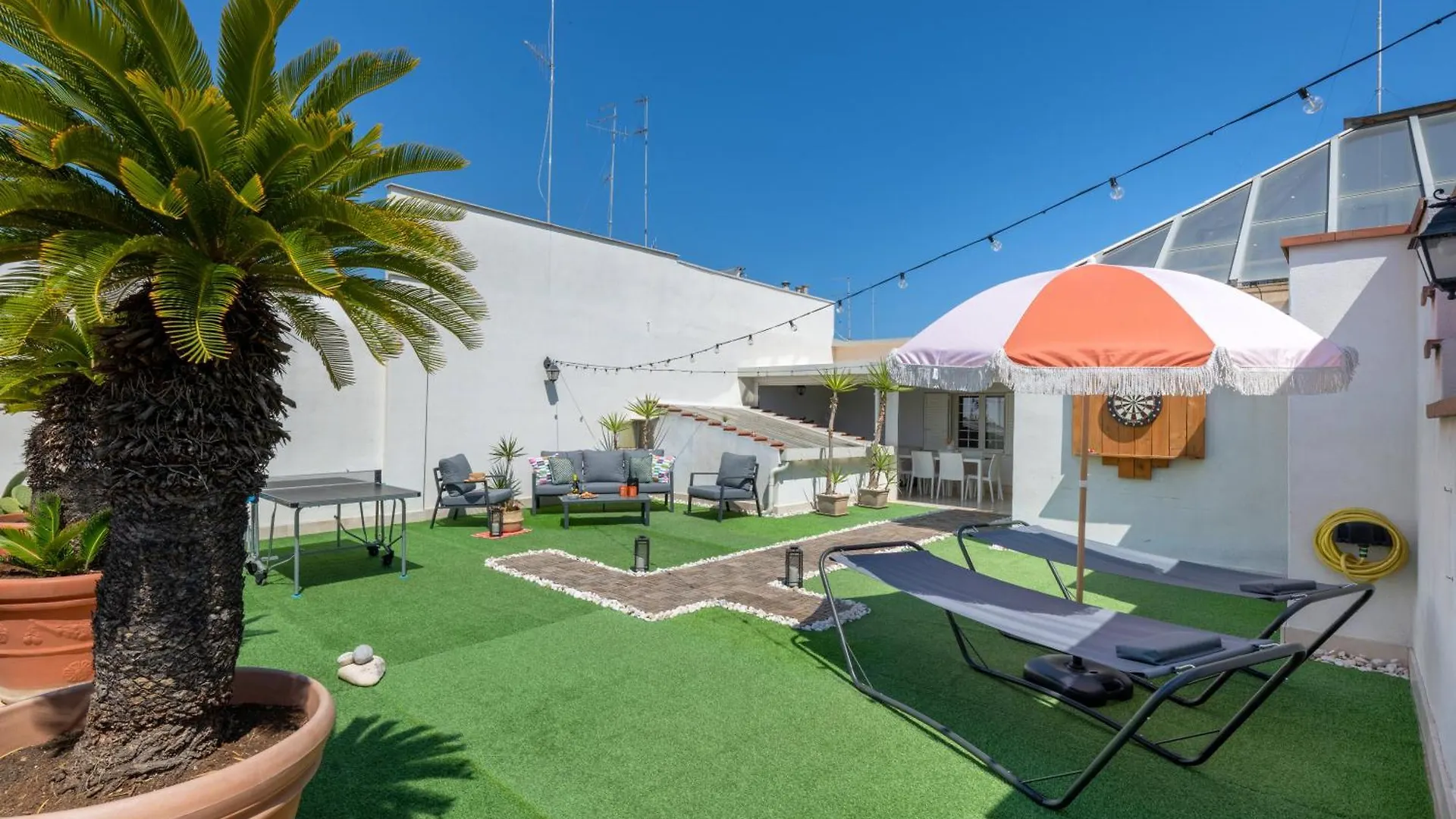 150Mq Rooftop Paradise - Spacious Private Terrace Bari 0*,