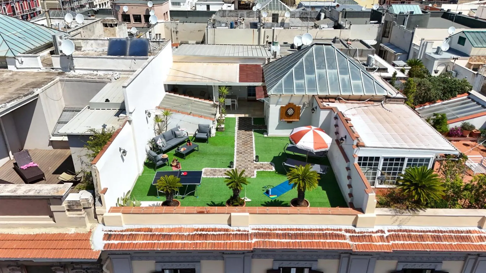 150Mq Rooftop Paradise - Spacious Private Terrace Bari Appartamento