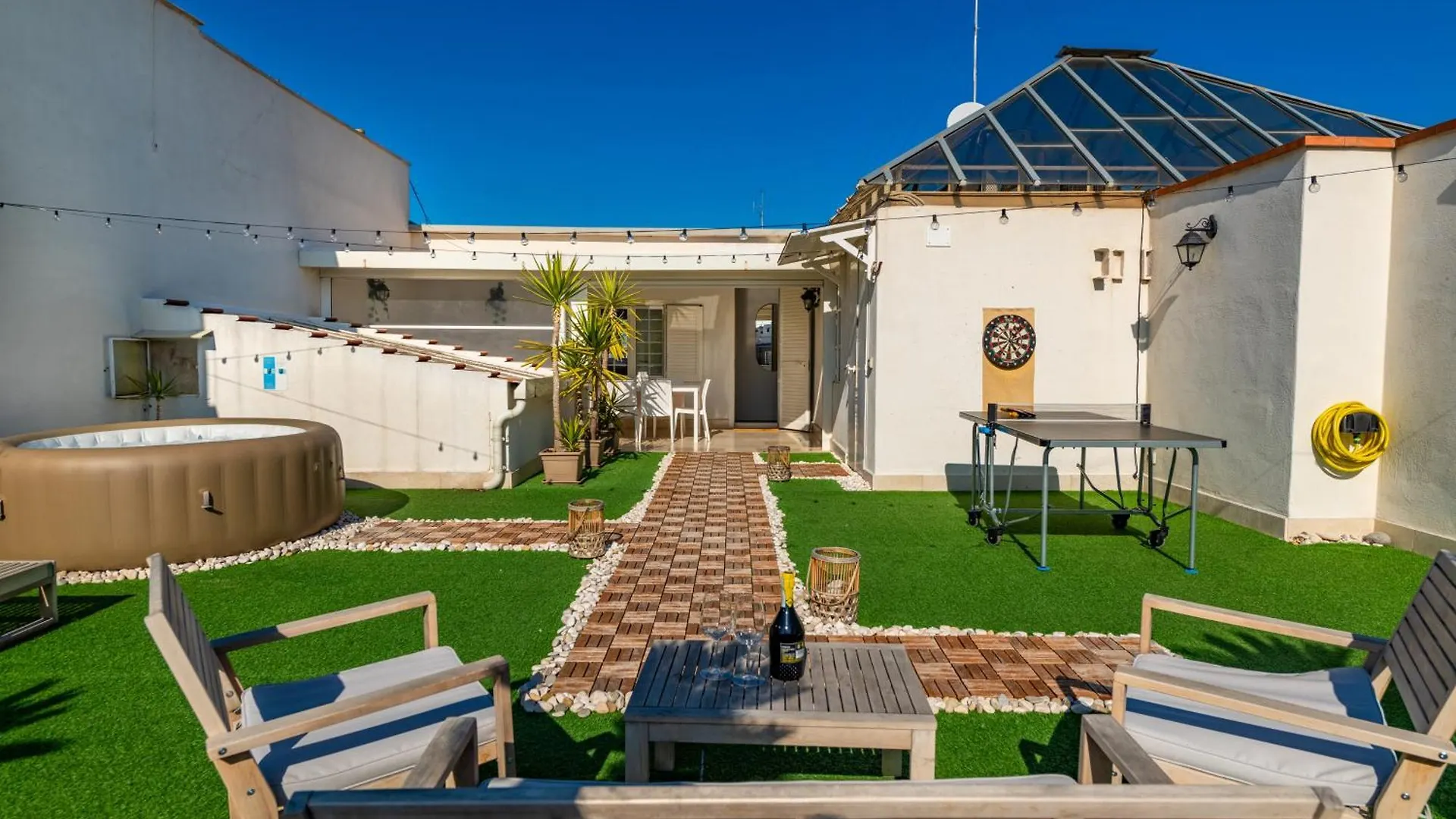 Apartment 150Mq Rooftop Paradise - Spacious Private Terrace Bari Italy